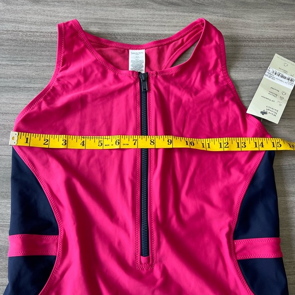 Sweaty Betty Wave Zip Thru Swimsuit - Picture 10 of 11